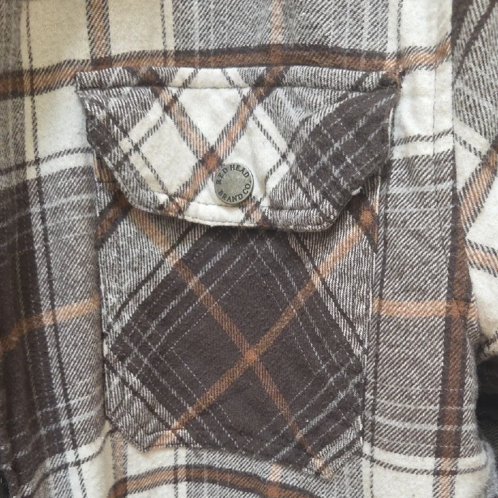 Plaid Shirt Jacket for Men - Picture 4 of 9